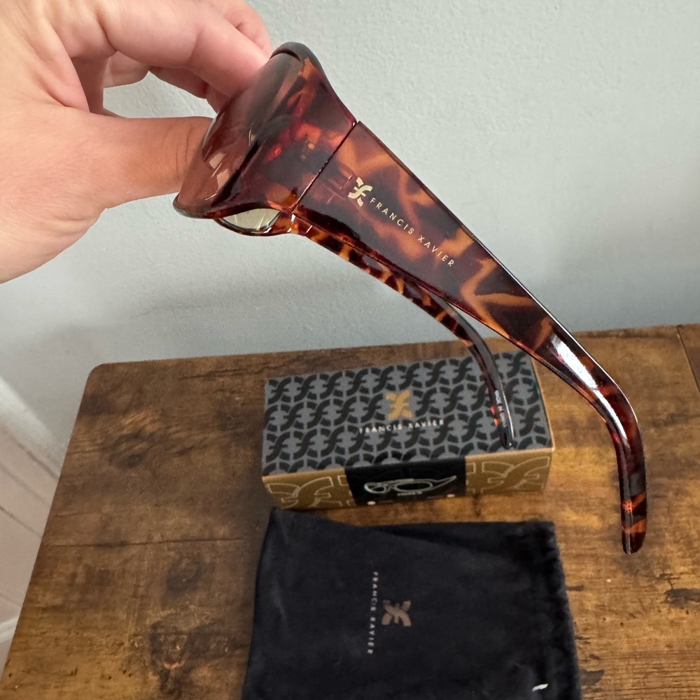 🧡🧡 Francis Xavier Tortoise Shell Sunglasses - Picture 3 of 3